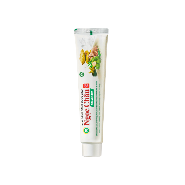 [T13862] Kem đánh răng dược liệu Ngọc Châu Trắng Sáng (Tuýp/125g)