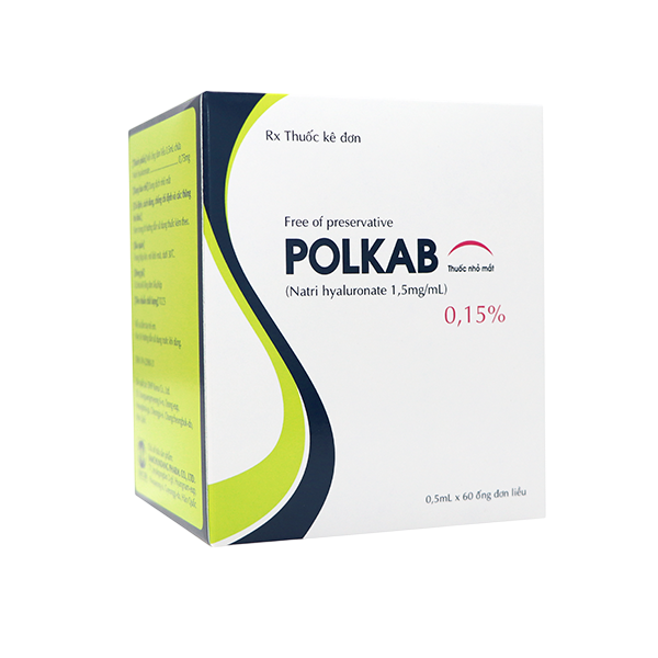 [T13864] Polkab Natri hyaluronate 0.15% Samchundang (Hộp/60 tép) Date 04/2027