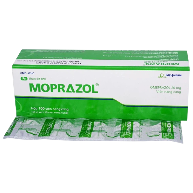 [T13870] Moprazol 20mg Imexpharm (Hộp/100v)