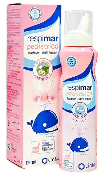 [T13888] Xịt mũi Respimar Pediatrico Hồng Cinfa (Chai/120ml)