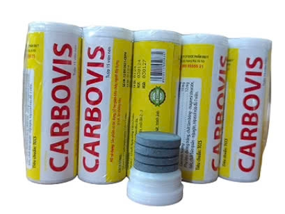 [T13890] Than Hoạt Tính Carbovis Đại Y (Tuýp/15v)