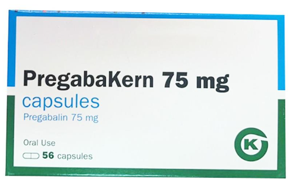 [T13899] Pregabakern 75mg Kern Pharma (H/56v) Date 04/2027