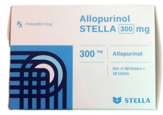 [T13902] Allopurinol 300mg Stella (H/100v)