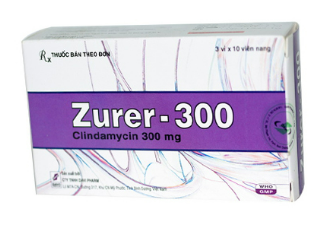 [T13955] Zurer-300 Clindamycin Hydroclorid Davipharm (H/30v)