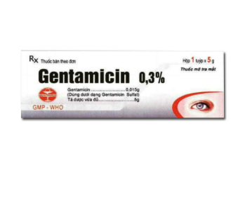 [T13960] Gentamicin 0,3% Quảng Bình (Cọc/10 Tuýp)