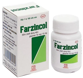 [T13997] Farzincol 10mg kẽm Gluconat 70mg Pharmedic (Lọ/100v)