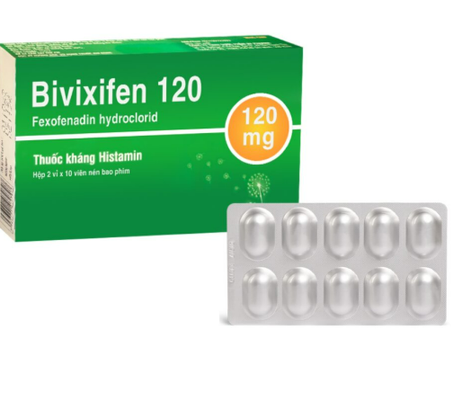 [T14033] Bivixifen Fexofenadine 120mg BV Pharma (H/20v)