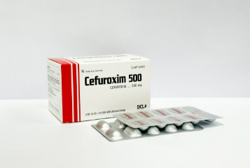 [T14119] Cefuroxim 500mg Cửu Long (H/100v) Hộp To