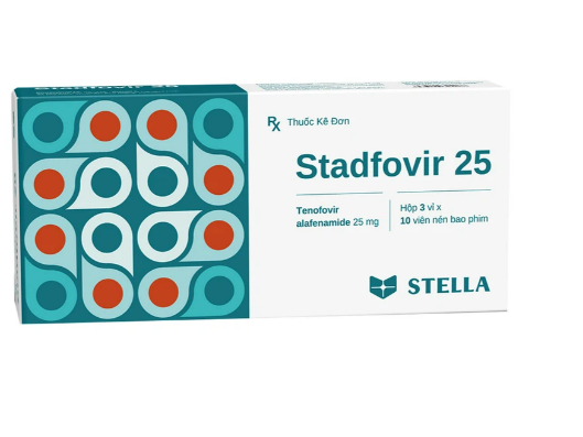[T14122] Stadfovir 25  Tenofovir alafenamide 25mg Stella (H/30v) Date 11/2027