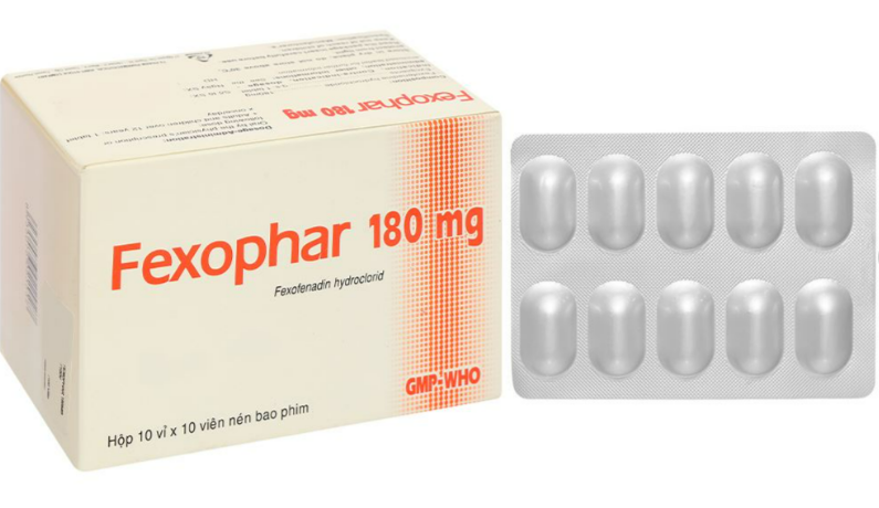 [T14260] Fexophar 180mg Fexofenadin 180mg TV.Pharm (H/100v)