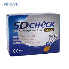 [T14355] SDcheck gold Que thử đường huyết SD Biosensor (H/50 que)