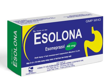[T14395] Esolona Esomeprazole 40mg Tw3 (H/50v)