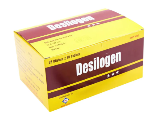 [T14543] Desilogen Giảm Đau Hạ Sốt Medipharco (H/500v)  Decolgen nội