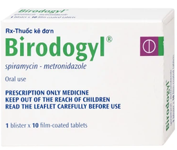 [T14593] Birodogyl Spiramycin Metronidazole  Sanofi (H/10v) Date 09/2027