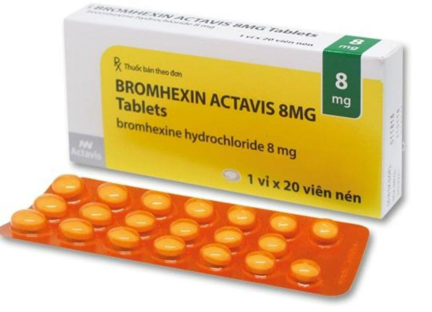 [T14646] Bromhexin Actavis 8mg (H/20v)
