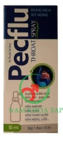 [T14657] Dung Dịch Xịt Họng Pecflu (H/10ml)
