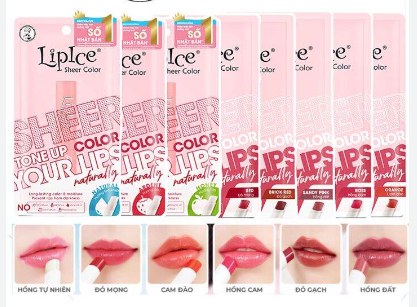 [T14663] Son Dưỡng Có Màu Lipice Sheer Color (Thỏi/2.4g)  Date 03/2026