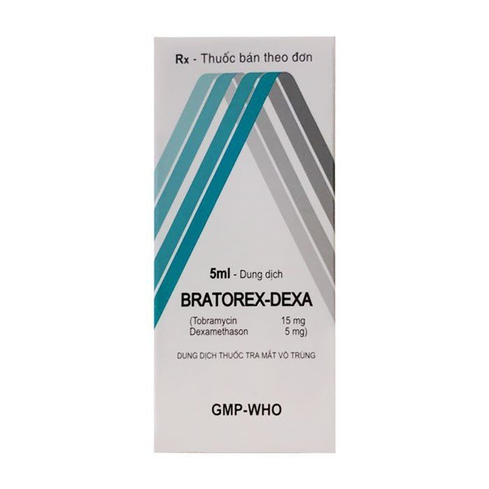 [T14712] Bratorex Dexa nhỏ mắt DP Hà Nội (Lọ/5ml) mã lẻ