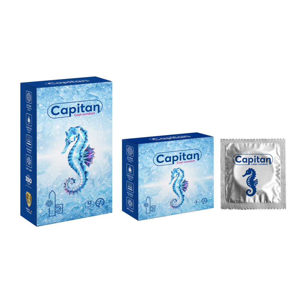 [T14741] BCS Captain Cool Condom (Hộp/12c)