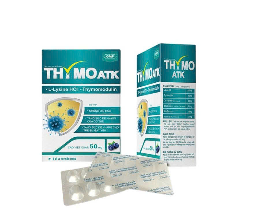 [T14784] Viên Uống ThymoATK TW28 (H/60v)