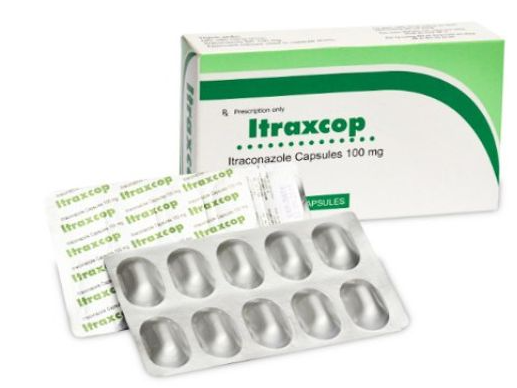 [T14820] Itraxcop Itraconazole 100mg Ấn Độ (H/30v)