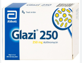 [T14846] Glazi 250 Azithromycin 250mg Abbott (H/12v)