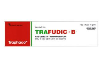 [T14926] Trafudic B Acid Fusidic 2%- Betamethason 0,1% Traphaco (Tuýp/15g)