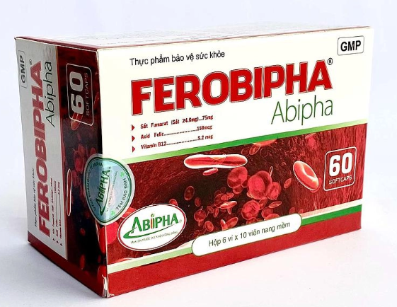 [T14949] Viên Uống Sắt Ferobipha Abipha (H/60v)