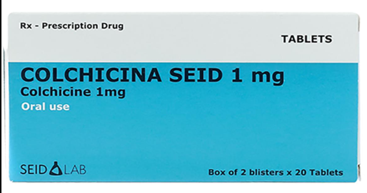 [T14951] Colchicina Seid 1mg Colchicine  Seid Lab (H/40v)