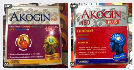 [T15055] Akogin 480 Plus Ginkgo biloba Akopha (H/100v)