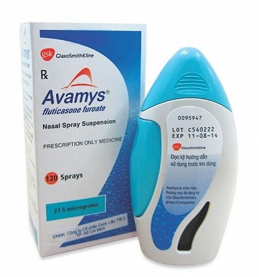 [T00063]  Avamys Nasal Spray xịt GSK (Lọ/120liều)
