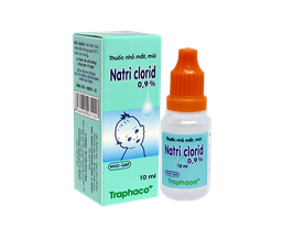 [T00082] Natri Clorid 0.9% Traphaco (Cọc/10lọ/10ml)