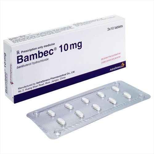 [T00108]  Bambec Bambuterol 10mg  Astrazeneca (H/30v)