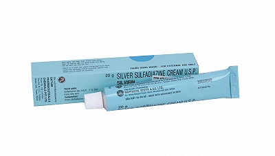 [T00116] Silvirin Sulfadiazine Bạc Satyam Pharm (Tuýp/20g)