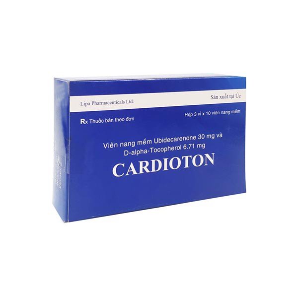 [T00143] Cardioton Ubidecarenone 30mg Lipa Pharmaceuticals Úc (H/30v)