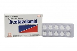 [T00190] Acetazolamid 250mg Pharmedic (H/100v)