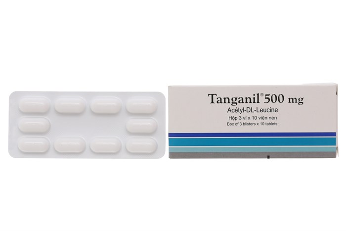[T00205]  Tanganil Acetyl leucin 500mg Pierre Fabre pháp (H/30v)