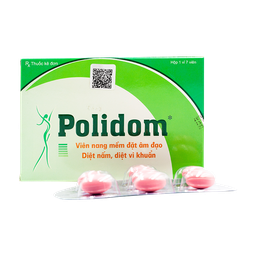 [T00212] Polidom Olive Viên Đặt Phụ khoa Healthcare (H/7v)