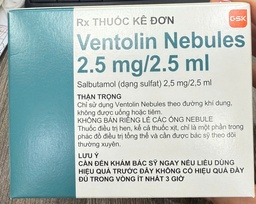 [T00217] Ventolin Nebules Salbutamol 2.5mg GSK (H/4v/5o)