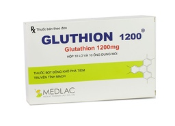 [T00228] Gluthion Glutathion 1200mg tiêm Medlac (H/10lọ/10o)