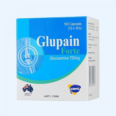 [T00239] Glupain Forte glucosamine 750mg Úc (H/100v) date 09/2025