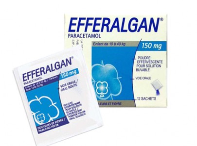 [T00252] Efferalgan 150mg gói bột Pháp (H/12gói) Date 06/2026