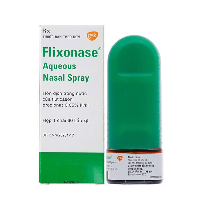 [T00280] Flixonase Nasal Spray xịt GSK (Lọ/60liều) Date 09/2025