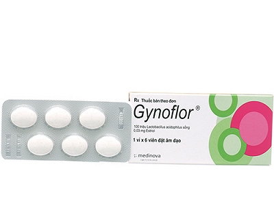 [T00283] Gynoflor Viên Đặt Phụ khoa Medinova (H/6v) Date 09/2027