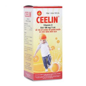 [T00295] Ceelin Vitamin C 100mg/5ml United (Lọ/120ml)  Date 11/2026