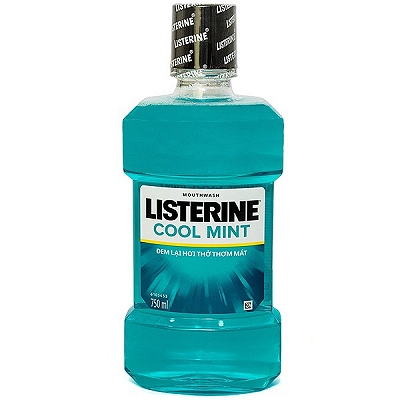 [T00315] Listerine Cool Mint 750ml Nước Súc Miệng Thái Lan (Chai/750ml)