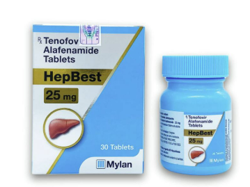 [T00333] Hepbest PN  25mg Mylan (Lọ/30v)