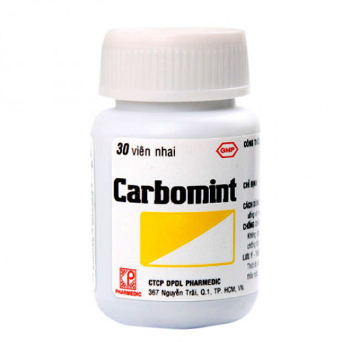[T00334] Carbomint Pharmedic (Lọ/30v) 