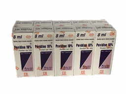 [T00361] Povidine 10% Pharmedic (Cọc/10 lọ/8ml)