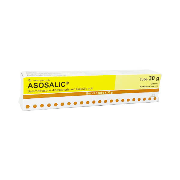 [T00377] Asosalic Betamethasone Macedonia (Tuýp/30g)